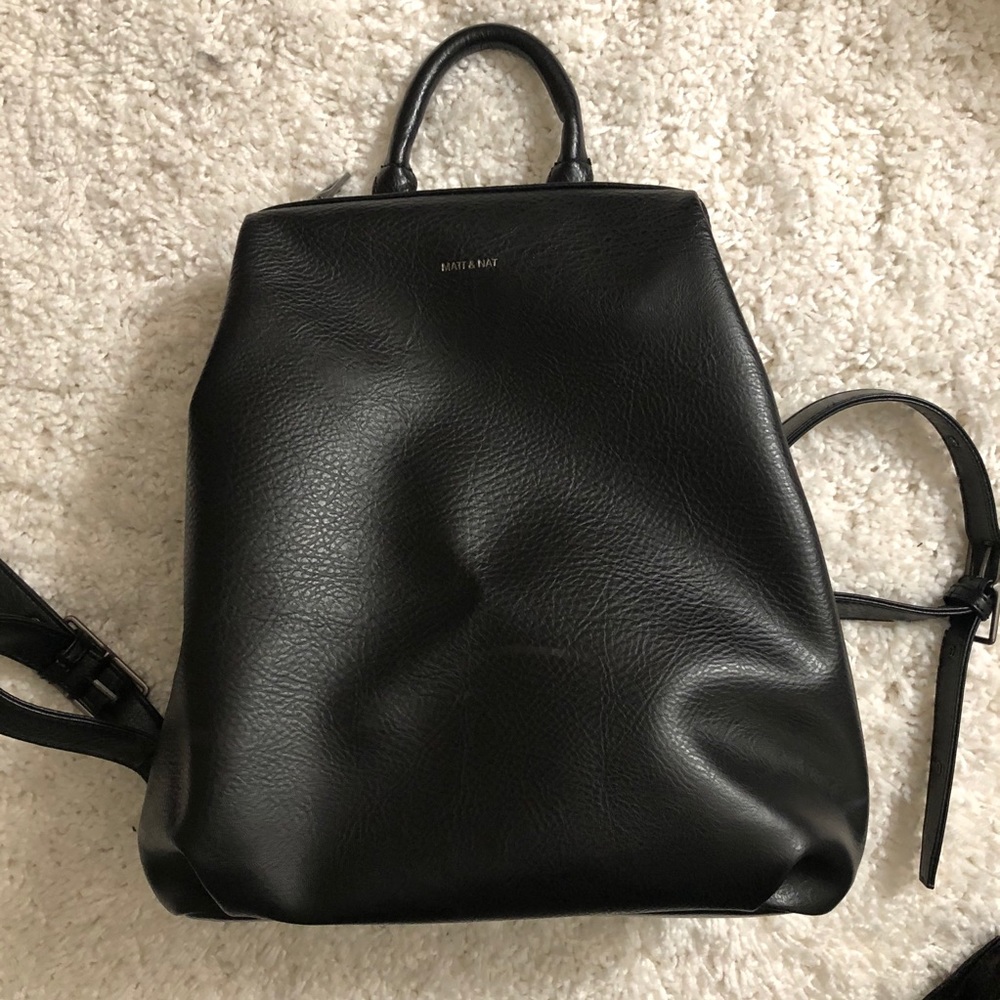 Matt & Nat leather backpack
